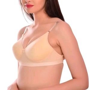 Norvia Skin Padded bra Transparent Backless