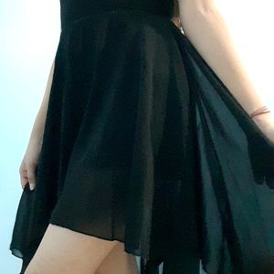 Black Trending Flair Dress