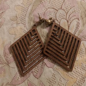 Wooden Earrings