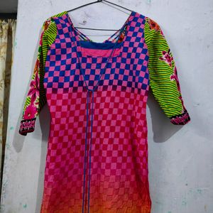 Designer Kurti With Dupatta