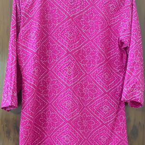 Pink Kurti