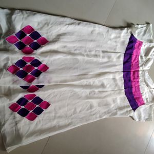 It's Beautiful White Kurta Xl Size