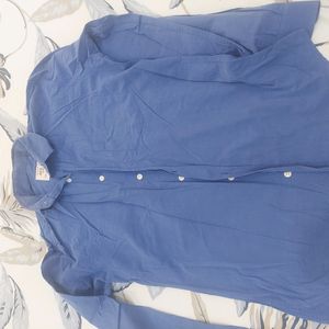 Blue Cotton Shirt