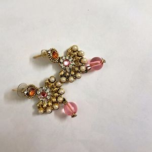 Pink Pearl  Earing.