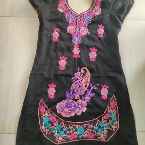 Black Cotton Kurti🪅🎉🎊