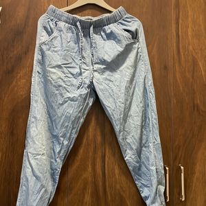 Denim Blue Joggers