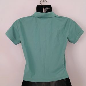 Sea Green Crop Top (Women's)