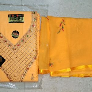 Heavy Dress Material With Dupatta