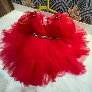 Red Colour Frock