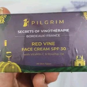 Pilgrim Red Vine Face Cream SPF 30