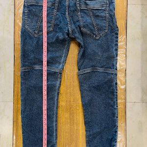 Roadster Blue Slim Fit Mid-Rise Stretchable Jeans