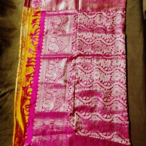 Kanchupuram Silk Saree And Blouse✨💖