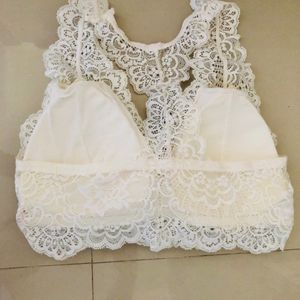 Off white bralette