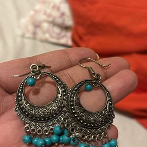 Anti Tarnish Ethnic Jhumkas