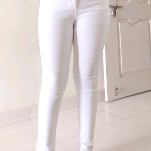 White Slim Jeans