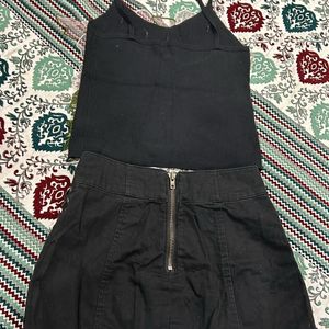 Co-ord Set Of Skirt And Top