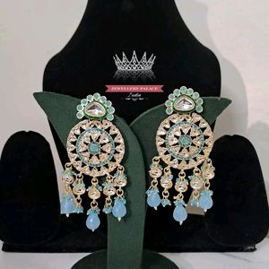 Beautiful Party Wear Luxury Earrings