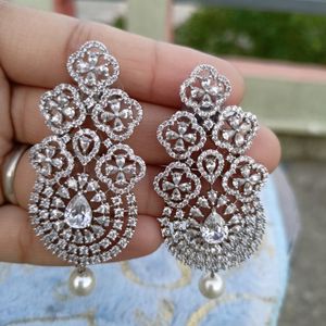 BRIDAL LUXURY HEAVY AD DIAMOND SET@SALE