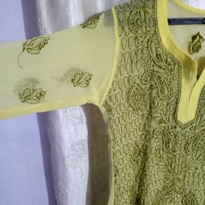 New Chikankari Kurta