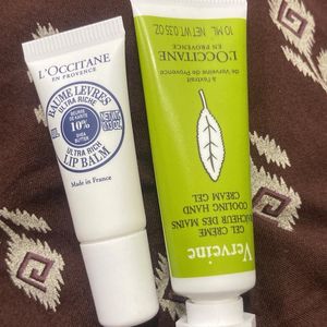 L’occitane Set of 2 (lip Balm & Hand Cream)