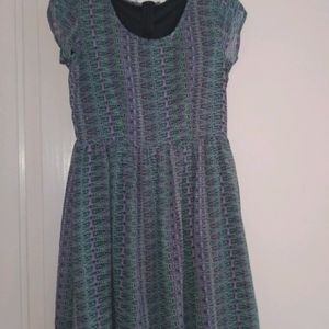 Dress berry Fit And Flare Dres.Like New