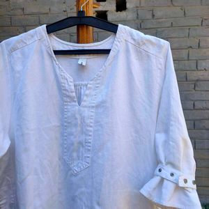 Women White Kurta