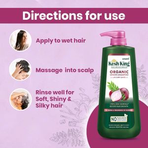 KESH KING ORGANIC ONION SHAMPOO 600 ML