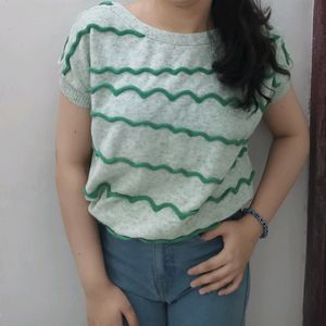 Basic Mint Green Top