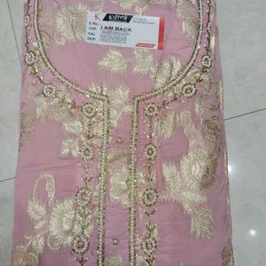 Beautiful Jakard Handwork Suit