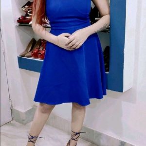 Blue Gold Dress