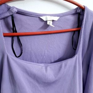 H&M Lilac Top