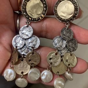 Very Elegant Antique Look Danglers