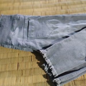 Women Gray Jeans