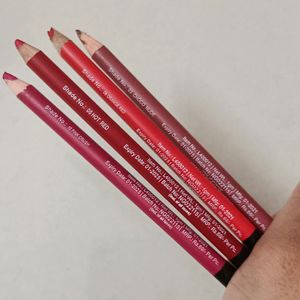 Pack Of 4 Kiss Beauty Lip Liners.