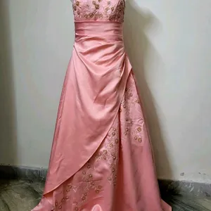 Peach Gown