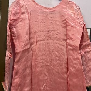 Party Wear Embroidered Pink Suit