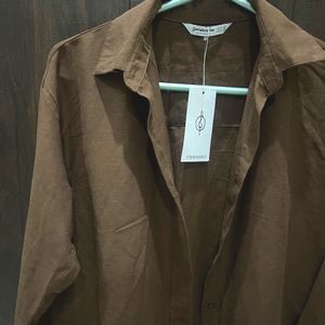 Brand New Coffee Brown Shirt🤎