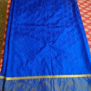 Blue Saree