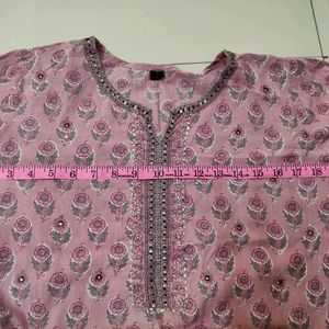 Cotton Kurta Pent Dupatta Set