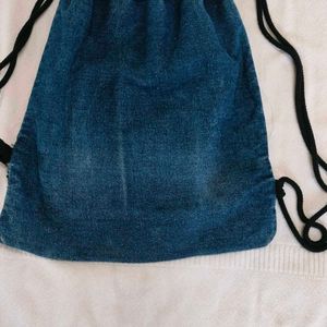 Jean String Bag