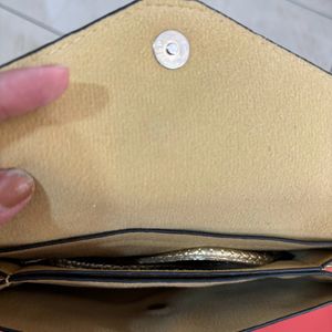 Women Golden Clutch