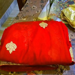 Red Saree Karwa Chawth Special