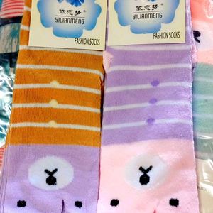 Fashionable Socks For Girls ❤ Combo Pack Of 2