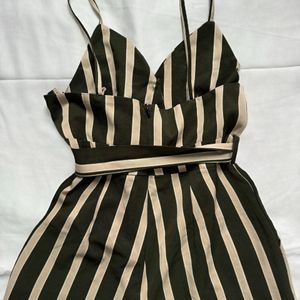 Striped Jumpsuit