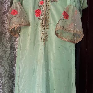 Chanderi Kurta Set