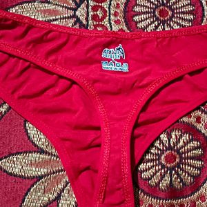 Women's  Red Thong bikini Panty