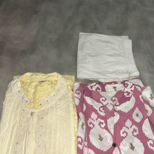 Kurta Set With white pants