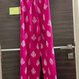 Globus Pink Printed PALAZZO