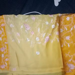 Yellow Saree