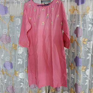 Pink Kurta